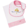 closeout bib and burp cloth