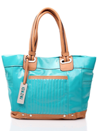 xoxo blue handbag tote