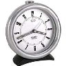 discount silver clock