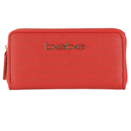 bebe red wallet 