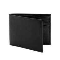 black leather wallet
