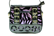 black purple zebra print