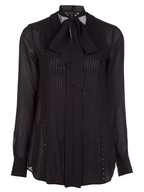 black womens blouse 