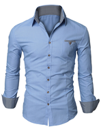 blue dress shirts 