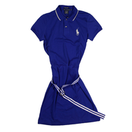 blue polo dress 