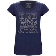 calvin klein womens t shirt navy blue 