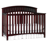 cherry wood crib