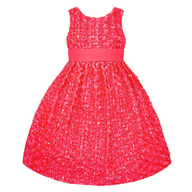 coral dress kids