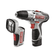 craftsmans poweder drill with flashlight