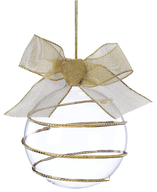 gold swirl ornament 