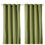 green drapes