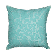 green throw pillow