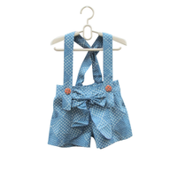 jumpsuit childrens blue white 