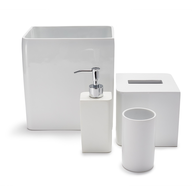 lacca white bath accessories