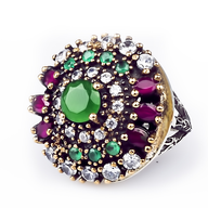 multi color ring