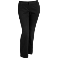 plus dress pants black