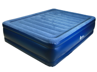 queen blue air bed