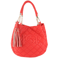 red bebe purse