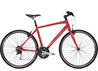 red bike