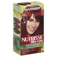 red garnier hairdye 