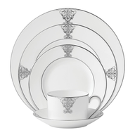 silver ralph lauren china set 