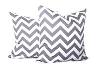 silver white pillow sets