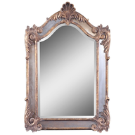 wall mirror silver