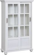 white bookcase