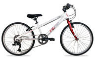 white red bike