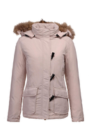 womens pink coat