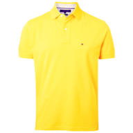 yellow tommy hilfiger polo