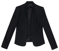 zara black jacket 